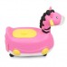 Kids 2-in-1 Potty Training Seat Ride-On Toddler Toilet Trainer Scooter Toy for Boys Girls-8828